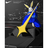 L'ART & NIKE NOCTA COLLABORATION PANTS