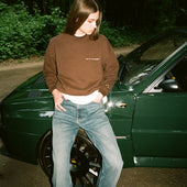 L'ART KAAR CHOCOLATE CREWNECK