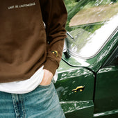 L'ART KAAR CHOCOLATE CREWNECK