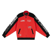 RED ENZO KARACING DRIVER JACKET - RED