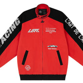 RED ENZO KARACING DRIVER JACKET - RED