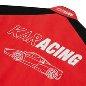 RED ENZO KARACING DRIVER JACKET - RED