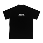 L'ART TESTA ENGINE HEAT T-SHIRT - BLACK