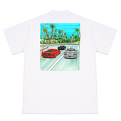 L'ART AT RED LIGHT T-SHIRT - WHITE