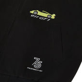 L'ART & PORSCHE GT1 KARACING JACKET - BLACK/YELLOW