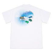 L'ART & PORSCHE MUSEUM T-SHIRT - WHITE