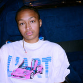 L'ART FANCY CARS GRAPHIC T-SHIRT