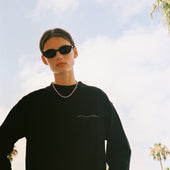 CLASSIC GARAGE LS GRAPHIC TEE BLACK