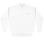 WHITE CREWNECK / RED NINE TREY
