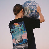DRIVE IN THEATER GRAPHIC T-SHIRT BLACK - DSMLA LIMITED EDITION