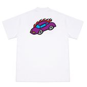 LART DRAWING FIRE GRAPHIC T-SHIRT
