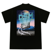 DRIVE IN THEATER GRAPHIC T-SHIRT BLACK - DSMLA LIMITED EDITION