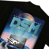DRIVE IN THEATER GRAPHIC T-SHIRT BLACK - DSMLA LIMITED EDITION