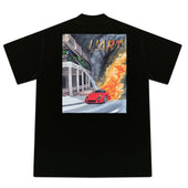 BURNED ART KAR GRAPHIC TEE