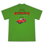 BOURJ HAMMOUD SAKO 2000 GREEN GRAPHIC TEE