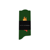 L'ART EXHAUST SOCKS - GREEN