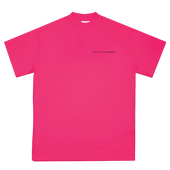 L'ART MAGENTA KARRERA PINK GRAPHIC T-SHIRT