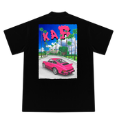 L'ART MAGENTA KARRERA GRAPHIC T-SHIRT