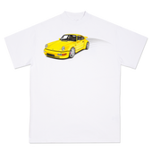 YELLOW FAST 964 GRAPHIC T-SHIRT
