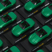 PORSCHE LIMITED 968 L'ART MODEL CAR