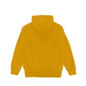 L'ART BLUE BACKFIRE HOODIE - YELLOW