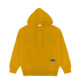 L'ART BLUE BACKFIRE HOODIE - YELLOW