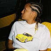 YELLOW FAST 964 GRAPHIC T-SHIRT