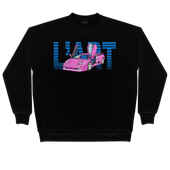L'ART FANCY CARS GRAPHIC CREWNECK