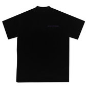 L'ART SUMMER BLACK GRAPHIC T-SHIRT