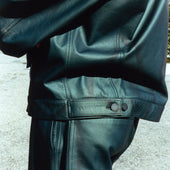 968 GREEN LEATHER JACKET