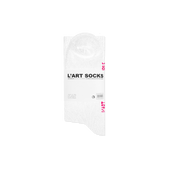 LART SPLASH SOCKS - WHITE
