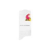 LART SPLASH SOCKS - WHITE