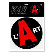 KAR DRIVING SCHOOL - STICKER PACK BLACK EDITION