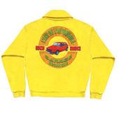 CLASSIC YELLOW COMFY GARAGE POLO SWEATSHIRT